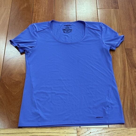 Patagonia Women's Capilene Silkweight Short Sleeve Tee size M - Picture 1 of 7